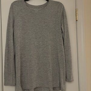 Tek Gear Heather Gray Women's Long Sleeve Tee